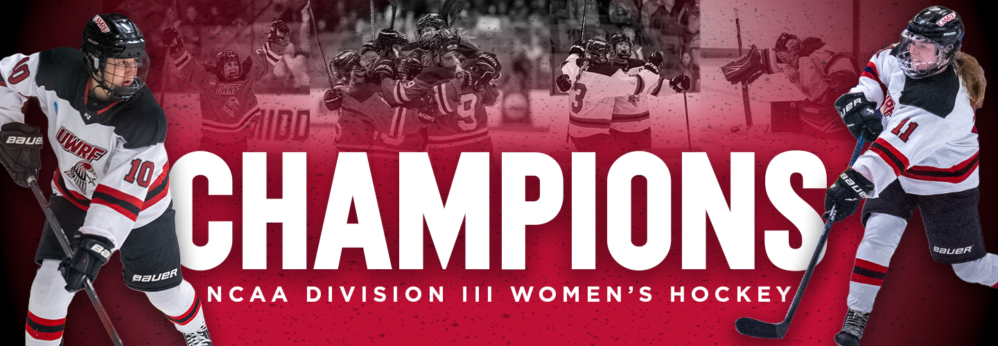 NCAA D3 Women's Hockey Champions. 
